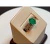 2 Carat Zambian Emerald Cabochon & Diamond Cocktail Ring 14 Kt Gold with Band For Sale - Image 16 of 18