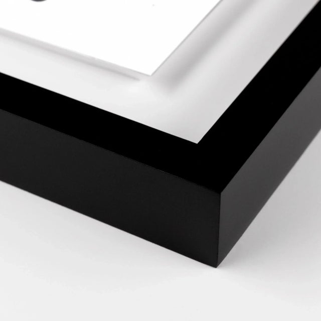 DESCRIPTION: Dolly & Jean by Willa Heart in Black Framed Paper, Small Art Print SPECIFICATIONS: Type: Framed Paper. Framed...