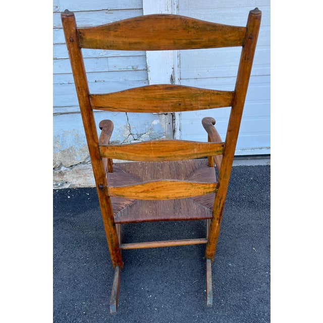 Antique Shaker Rocker With Arms Chairish