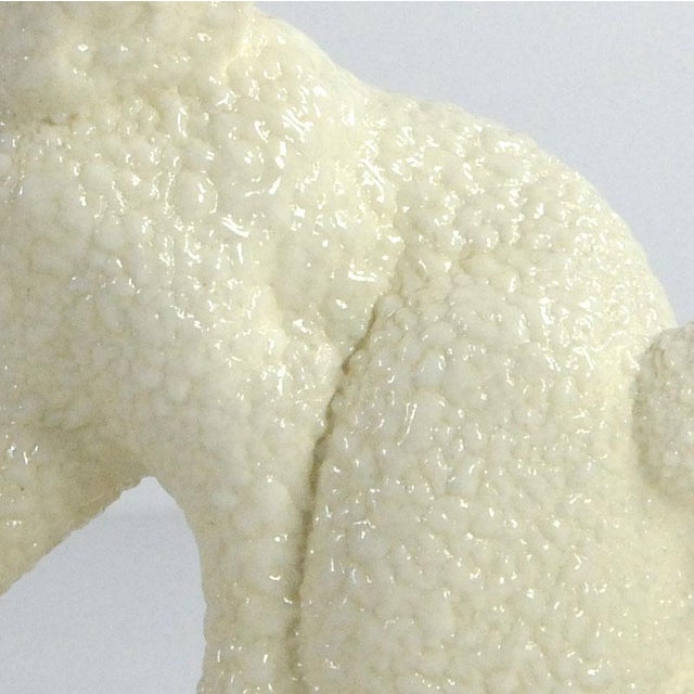 Italian Ceramic Cat Figurine, 1950s For Sale - Image 4 of 7