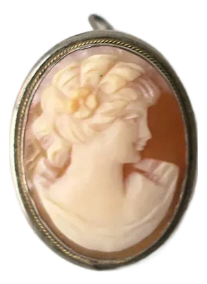 Cameo Pendant and Brooch