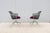 Italian Modern Antonio Citterio for B&b Italia Iuta Swivel Dining Chairs, a Pair For Sale - Image 11 of 18