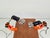1970s Type 2323 Revue Clamp Lamps Orange Clip Lamp, 1970, Set of 2 For Sale - Image 5 of 9