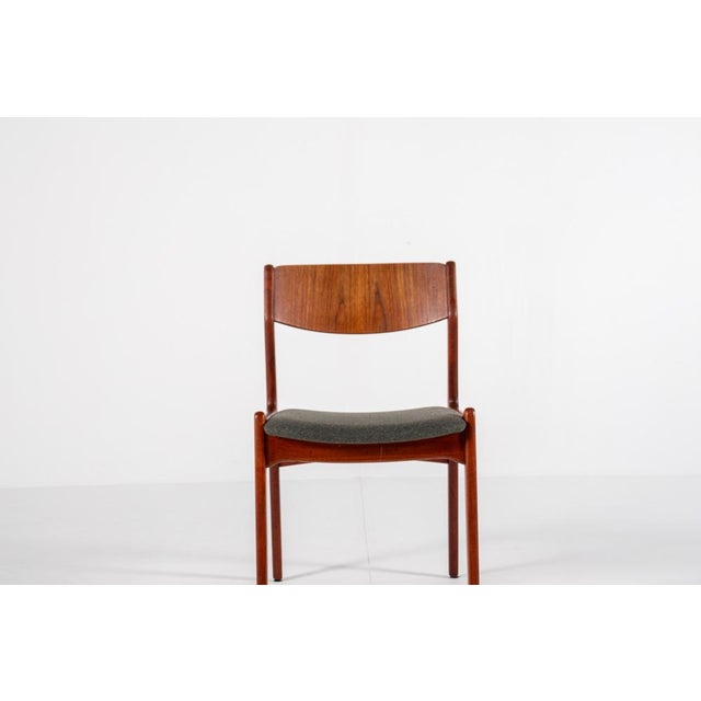 1960s Vintage Danish Dining Chairs in Teak from Sorø Stolefabrik, 1960s, Set of 4 For Sale - Image 5 of 15