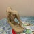 White Mid-Century Grand Tour Style White Composite Striding Lion Sculpture, After Antoine-Louis Barye For Sale - Image 8 of 10