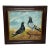 Circa 1930 British Folk Art Champion Racing Pigeons Oil Painting For Sale