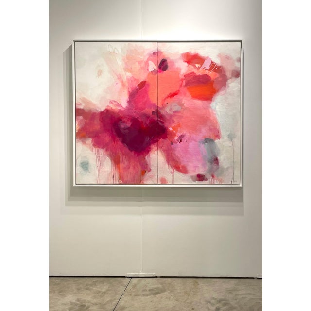 A captivating example of Stacey Warnix’s signature lyrical abstraction style, I Feel You Always(2022) is an immersive...