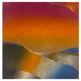 Jim Bird, Landscape of the Mind 2, Pastel & Collage For Sale