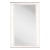 Fleur Home Audubon Spruce Rectangle Mirror in Frosted Petal, 30x40 For Sale