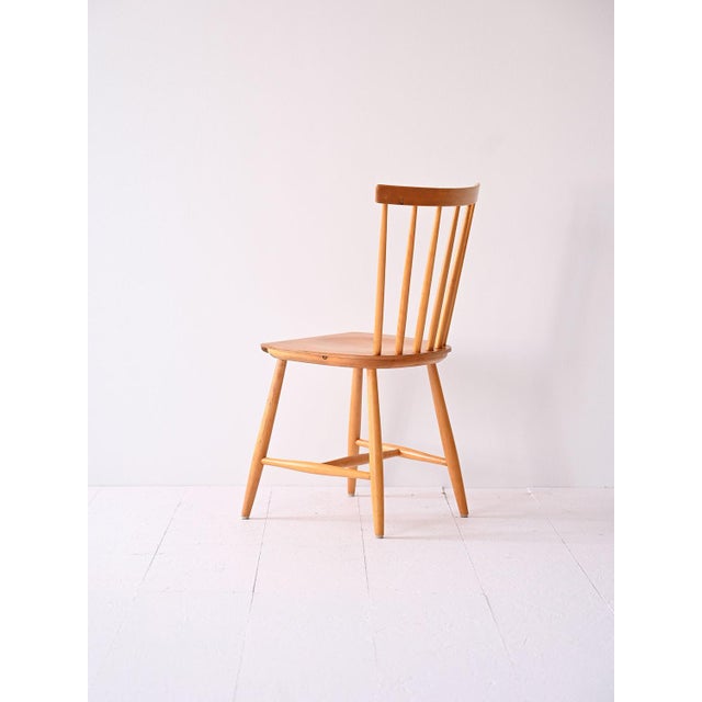 Scandinavian Stick Chair, 1960s For Sale - Image 3 of 9