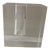 1980s Mid Century Acrylic Lucite Block Vase For Sale