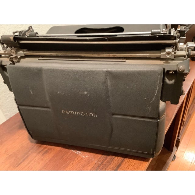 1940s Vintage Remington Standard Typewriter (Model Seventeen) For Sale - Image 5 of 9