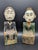 Traveling Man Treasures is selling this antique pair of "Loro Blonyo" statues: traditional Javanese folk art sculptures...