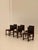Bauhaus Vintage Wooden and Skai Chairs, 1960s, Set of 6 For Sale - Image 3 of 18