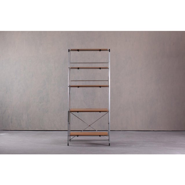 The Saltimbanco shelf desk was designed by Raul Barbieri & Giorgio Marianelli for Rexite in Italy around the turn of the...