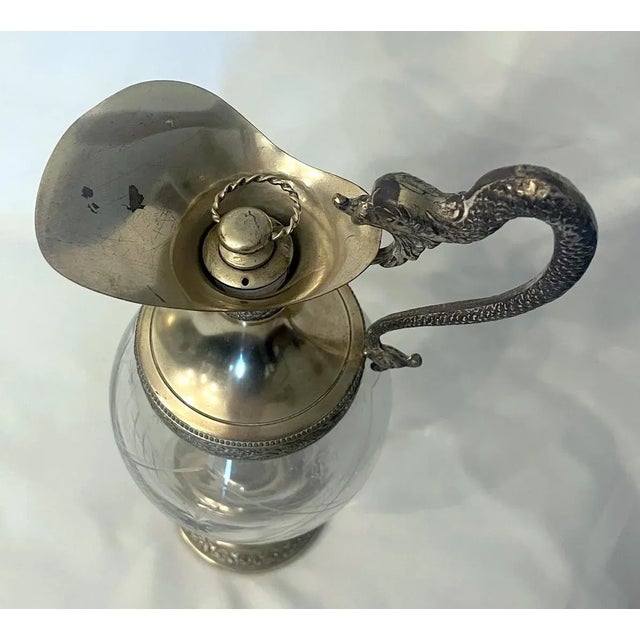 Mid-Century Modern 1950s Distillerie Buton Vintage Carafe For Sale - Image 3 of 7