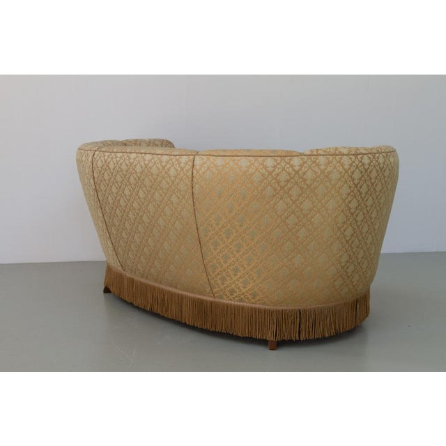 Art Deco Danish Banana Sofa, 1940s For Sale - Image 10 of 18