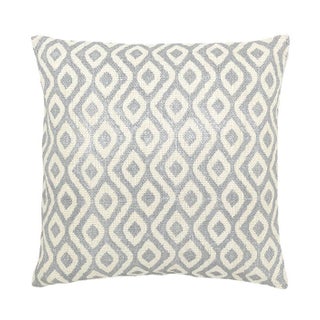 Bora Bora Large Silver Decorative Pillow For Sale