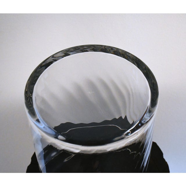 1960s Swedish Art Glass Helena Champagne Cooler by Gunnar Cyrén for Orrefors, 1960s For Sale - Image 5 of 8