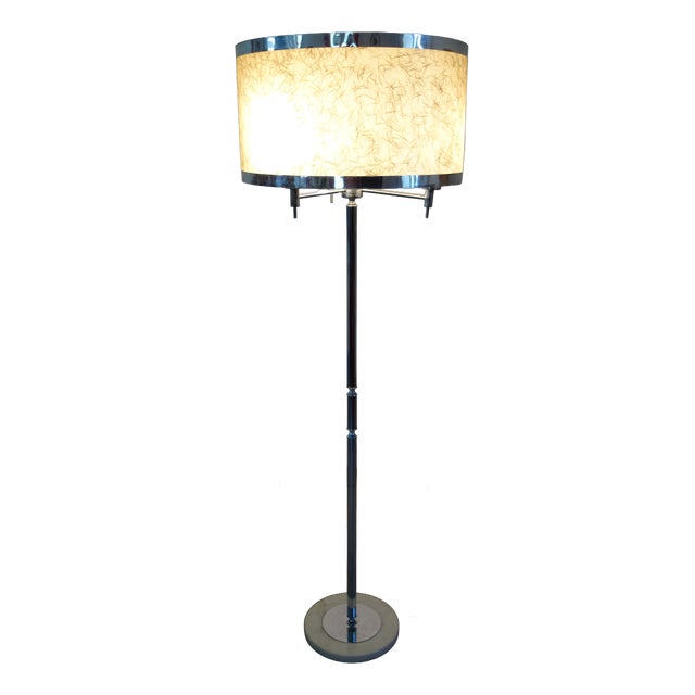 Space Age Three-Light Floor Lamp attributed to Scolari, 1970s For Sale