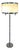 Space Age Three-Light Floor Lamp attributed to Scolari, 1970s For Sale