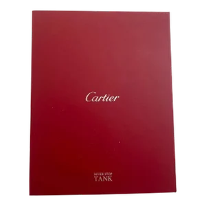 Cartier Never Stop Tank Collection 2012 Hardcover Catalog