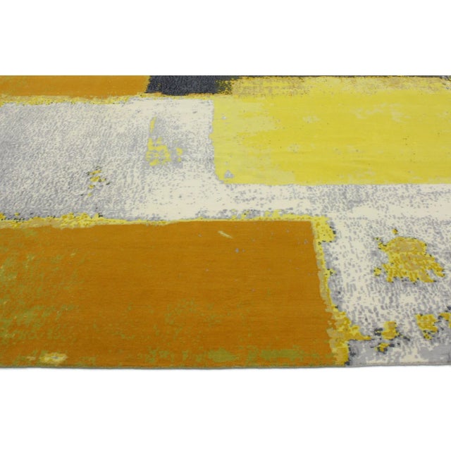 Form and Function Bauhaus Modern Rug - 09'00 X 12'01 For Sale - Image 10 of 12
