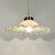 Metal Murano Fazzoletto Glass Pendant Lamp, 1980s For Sale - Image 7 of 8