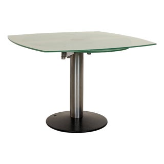 Titan Dining Table in Glass from Draenert For Sale