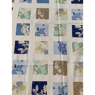 Osborne & Little Cotton Chintz Japanese Inspired Motif Fabric For Sale