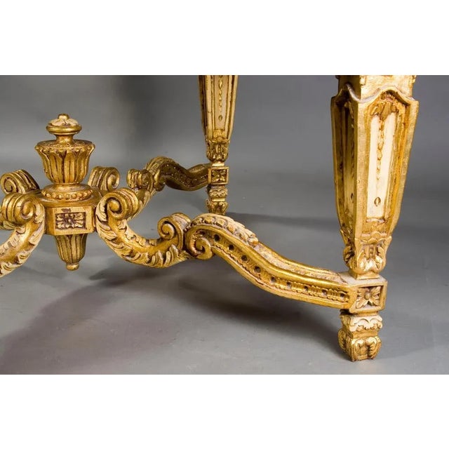 Salon Table in Louis XVI Style For Sale - Image 6 of 9
