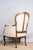 White Antique Bergère Chair For Sale - Image 8 of 9
