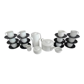 Mid 20th Century Vintage Rosenthal Variation Studio Linie Coffee & Tea Service- 32 Pieces For Sale