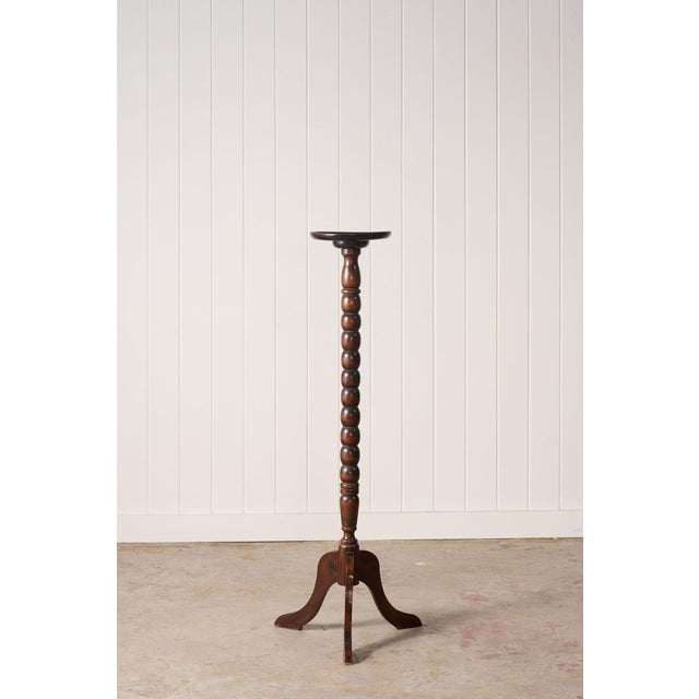 English Antique English Plant Stand Bobbin Leg For Sale - Image 3 of 8