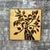 Large Mid Century Modern Framed Botanical Glass Wall Art Circa 1970s. For Sale - Image 4 of 17