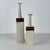 A refined and sculptural pair of ceramic vases by Bruno Gambone, embodying the artist’s unmistakable balance between...