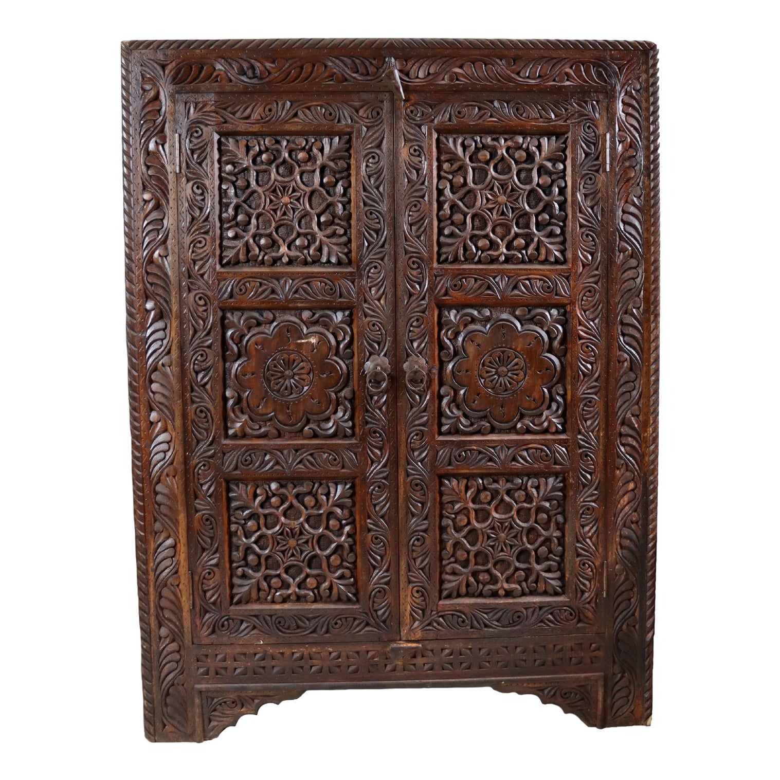 Vintage Hall Cabinet, 1970s | Chairish
