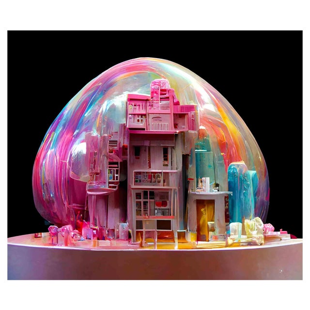 Kevin Abanto, Candy Prism, Digital Print, 2022 For Sale