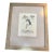 1977 Lithograph Titled "Odila" by the Prominent Czech Painter and Graphic Artist Kamil Lhoták For Sale