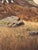 Contemporary Devil's Backbone by Diego Glazer | Oil on panel Landscape of rocky formations and grass. For Sale - Image 3 of 5