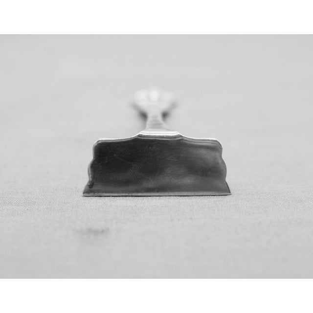 Camusso Early 20th Century Peruvian Sterling Silver Food Pusher by Camusso For Sale - Image 4 of 6