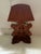 1960s 1950s/60s Handmade Western Folk Art Lamp For Sale - Image 5 of 6
