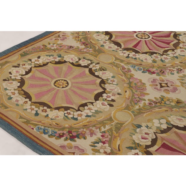 1950s Oversized Vintage French Aubusson Rug by Rug & Kilim, France, 1950-1959 For Sale - Image 5 of 10