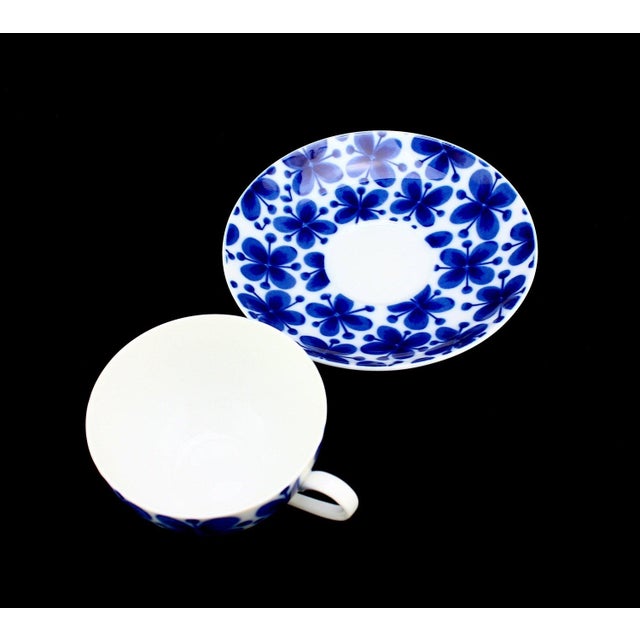 Mon Amie designed by Marianne Westman for Rörstrand. In very good condition and VDN-marked. The set includes a coffee cup...