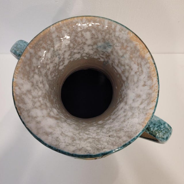 Ceramic Daisies Vase, Italy, 1970s For Sale - Image 13 of 18