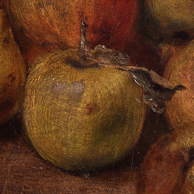 French Artist, Still Life with Fruit, 1940, Oil on Board For Sale - Image 14 of 16