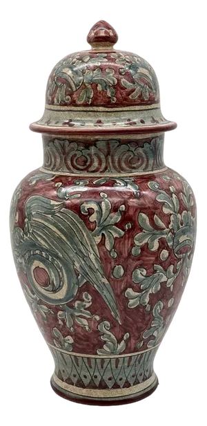 Numbered Series Pharmacy Vase by Biagioli for Umbria, Italy, 1950s