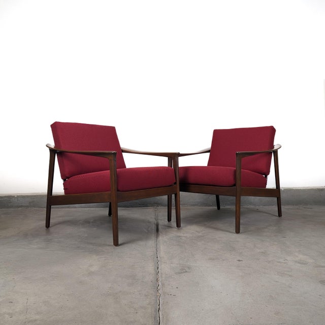 Mid-Century Modern Pair of Mid Century Modern 'Monterey' Lounge Chairs by Folke Ohlsson for Dux For Sale - Image 3 of 18