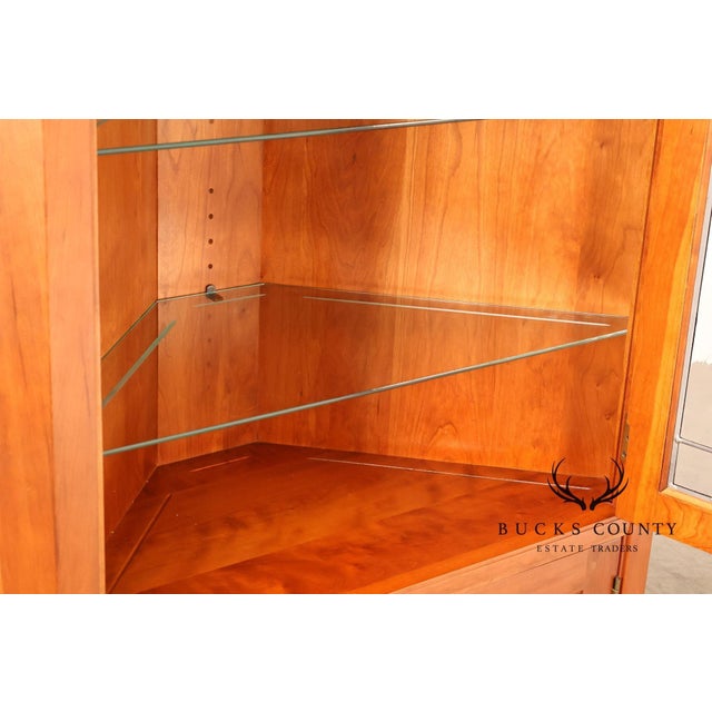 2000 - 2009 Stickley Mission Collection Cherry Corner Cabinet For Sale - Image 5 of 18