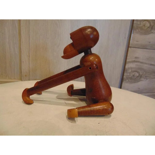Vintage Teak Monkey by Kay Bojesen, 1960s For Sale - Image 4 of 9